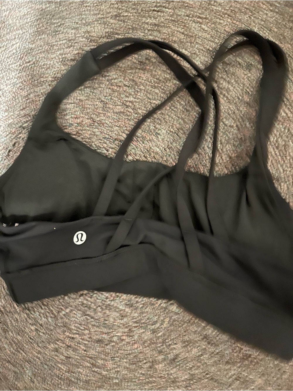 lululemon athletica Black Multi-Strap Sports Bra